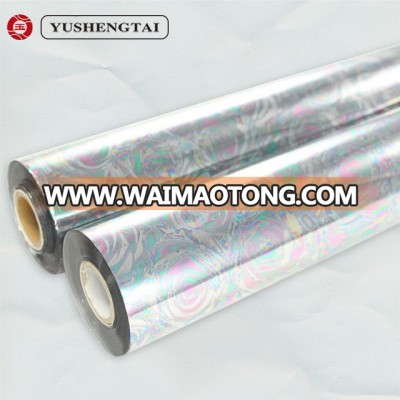 New 3d holographic hot stamping foil paper for heat transfer on t shirt garments